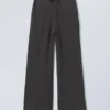 Pantalones holgados de punto Darwin – Gris oscuro Pantalones holgados de punto Darwin – Gris oscuro