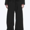 Pantalones holgados de ripstop lavado – Negro Pantalones holgados de ripstop lavado – Negro