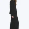 Pantalones holgados de ripstop lavado – Negro Pantalones holgados de ripstop lavado – Negro