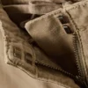 Pantalones holgados de talle bajo con tejido ripstop – Beige Pantalones holgados de talle bajo con tejido ripstop – Beige