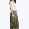 Pantalones holgados de talle bajo con tejido ripstop – Verde caqui – Camuflaje Pantalones holgados de talle bajo con tejido ripstop – Verde caqui – Camuflaje