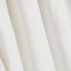 Pantalones holgados de talle medio y corte acampanado – Blanco Pantalones holgados de talle medio y corte acampanado – Blanco