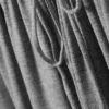 Pantalones holgados de talle medio y corte acampanado – Gris jaspeado Pantalones holgados de talle medio y corte acampanado – Gris jaspeado