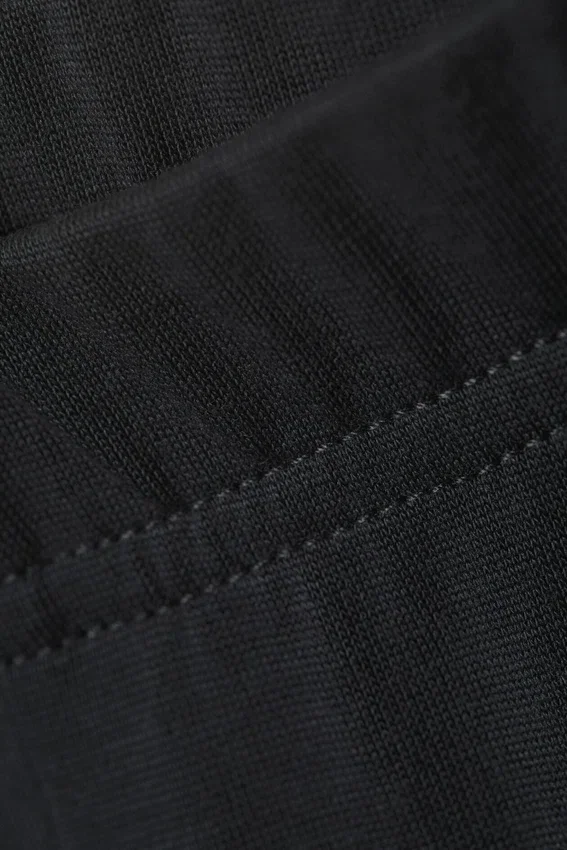 Pantalones holgados de tiro bajo y pierna ancha – Negro lavado Pantalones holgados de tiro bajo y pierna ancha – Negro lavado