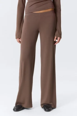 Pantalones holgados de tiro bajo y pierna ancha – Washed Mole Pantalones holgados de tiro bajo y pierna ancha – Washed Mole