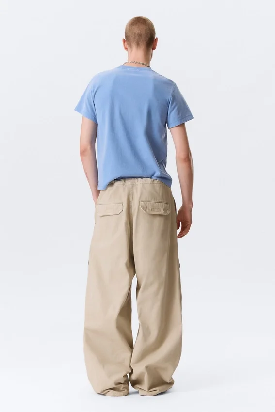 Pantalones Rael Kade Parachute – Beige claro Pantalones Rael Kade Parachute – Beige claro