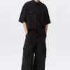 Pantalones Rael Kade Parachute – Negro Pantalones Rael Kade Parachute – Negro