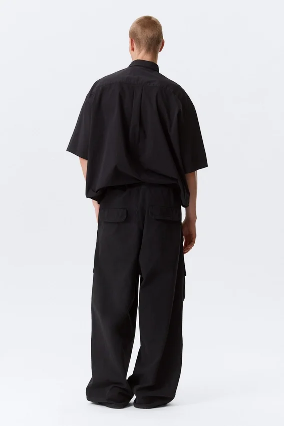 Pantalones Rael Kade Parachute – Negro Pantalones Rael Kade Parachute – Negro