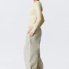 Pantalones ripstop de talle bajo sin cremallera – Light Dusty Mole Pantalones ripstop de talle bajo sin cremallera – Light Dusty Mole