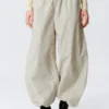 Pantalones ripstop de talle bajo sin cremallera – Light Dusty Mole Pantalones ripstop de talle bajo sin cremallera – Light Dusty Mole