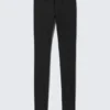 Pantalones treggings ajustados de talle bajo – Negro Pantalones treggings ajustados de talle bajo – Negro