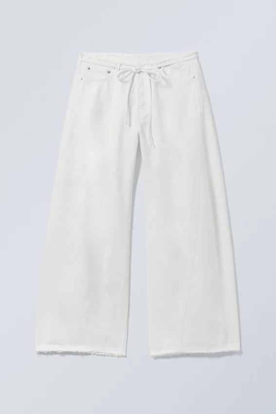Pantalones vaqueros de talle bajo Motion – Blanco Pantalones vaqueros de talle bajo Motion – Blanco
