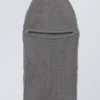 Pasamontañas Bell – Gris + Borde amarillo