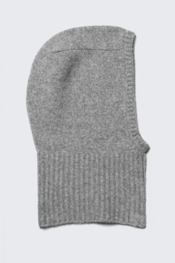 Pasamontañas Lottie – Gris claro Pasamontañas Lottie – Gris claro