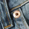 Peggy: pantalones cortos vaqueros de cintura baja, corte holgado y pernera ancha – Azul medio – Azul medio Peggy: pantalones cortos vaqueros de cintura baja, corte holgado y pernera ancha – Azul medio – Azul medio