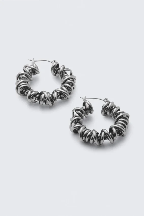 Pendientes con alambre – Plata Pendientes con alambre – Plata