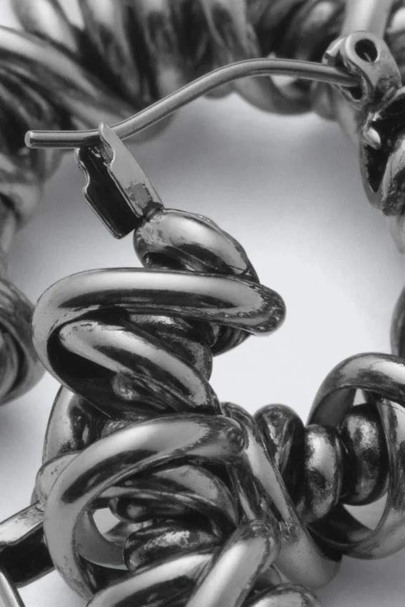 Pendientes con alambre – Plata Pendientes con alambre – Plata