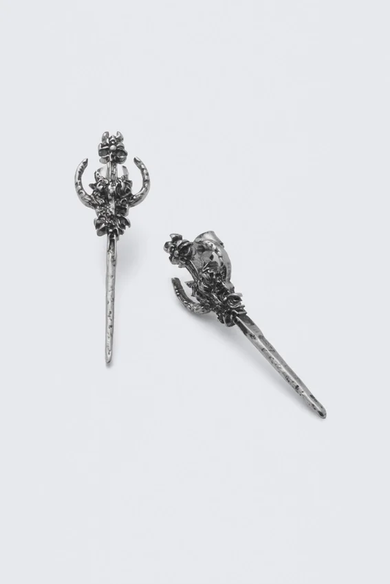 Pendientes de espada – Plata Pendientes de espada – Plata