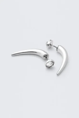 Pendientes de garra – Plata