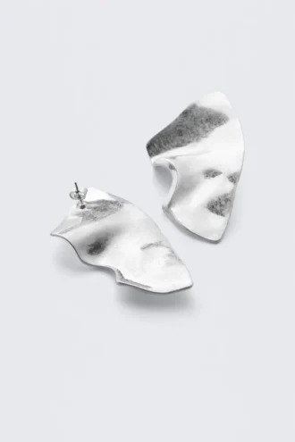 Pendientes esculpidos – Plata
