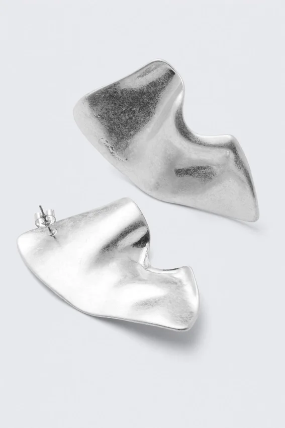 Pendientes esculpidos – Plata Pendientes esculpidos – Plata