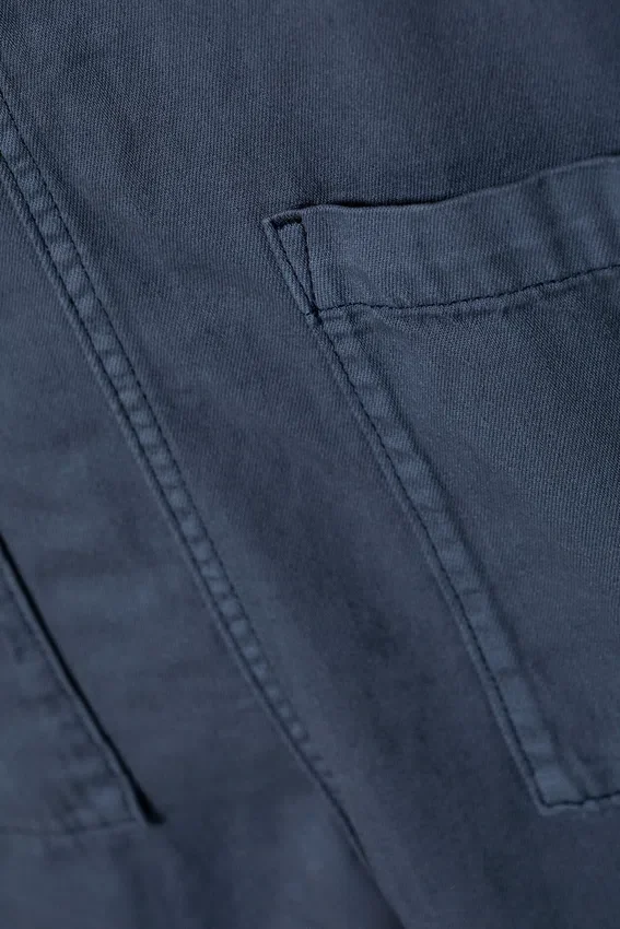 Peto de corte recto y holgado – Azul Peto de corte recto y holgado – Azul