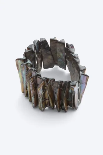 Pulsera de conchas – Negra