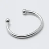 Pulsera tipo brazalete abierta pulida – Plata Pulsera tipo brazalete abierta pulida – Plata