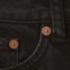 Rail Mid Rise Loose Wide Jeans – Ink Black – Black Rail Mid Rise Loose Wide Jeans – Ink Black – Black
