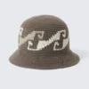 Sombrero de pescador tejido en jacquard – Dark Mole Sombrero de pescador tejido en jacquard – Dark Mole