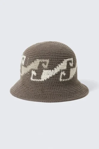 Sombrero de pescador tejido en jacquard – Dark Mole Sombrero de pescador tejido en jacquard – Dark Mole