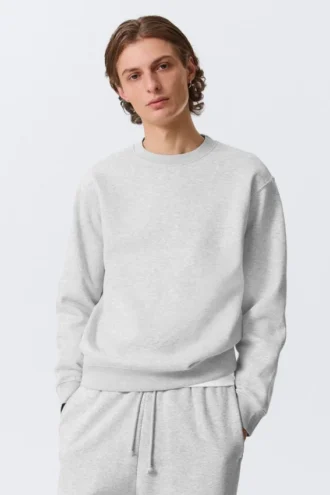Sudadera clásica – Gris jaspeado