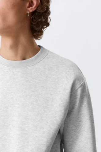 Sudadera clásica – Gris jaspeado