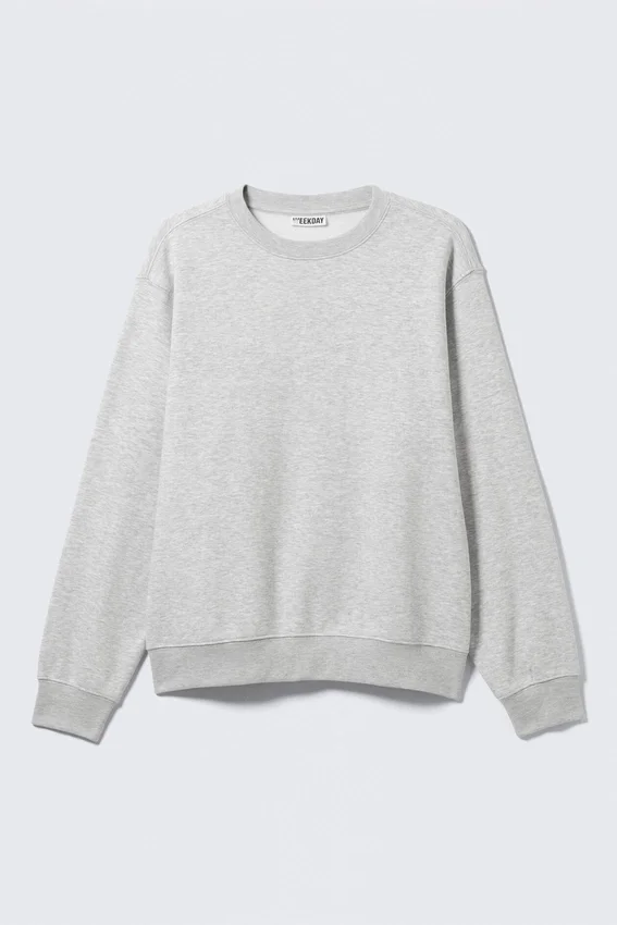 Sudadera clásica – Gris jaspeado Sudadera clásica – Gris jaspeado