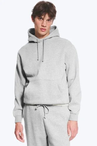 Sudadera con capucha clásica – Gris claro difuminado