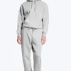 Sudadera con capucha clásica – Gris claro difuminado Sudadera con capucha clásica – Gris claro difuminado