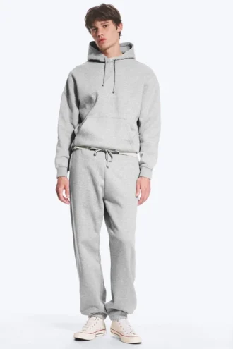 Sudadera con capucha clásica – Gris claro difuminado
