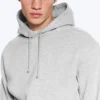 Sudadera con capucha clásica – Gris claro difuminado Sudadera con capucha clásica – Gris claro difuminado