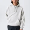 Sudadera con capucha clásica – Gris jaspeado Sudadera con capucha clásica – Gris jaspeado