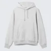 Sudadera con capucha clásica – Gris jaspeado Sudadera con capucha clásica – Gris jaspeado