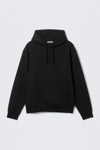 Sudadera con capucha clásica – Negro