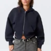 Sudadera con capucha Danni Scuba – Azul oscuro Sudadera con capucha Danni Scuba – Azul oscuro