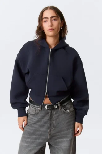 Sudadera con capucha Danni Scuba – Azul oscuro