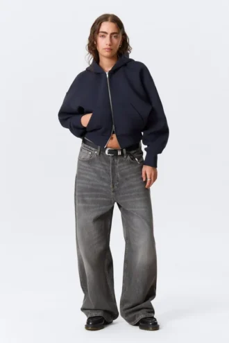 Sudadera con capucha Danni Scuba – Azul oscuro