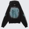 Sudadera con capucha de corte holgado con estampados cuadrados – Negro – Dragón Sudadera con capucha de corte holgado con estampados cuadrados – Negro – Dragón
