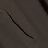 Sudadera con capucha de corte holgado – Marrón oscuro lavado Sudadera con capucha de corte holgado – Marrón oscuro lavado