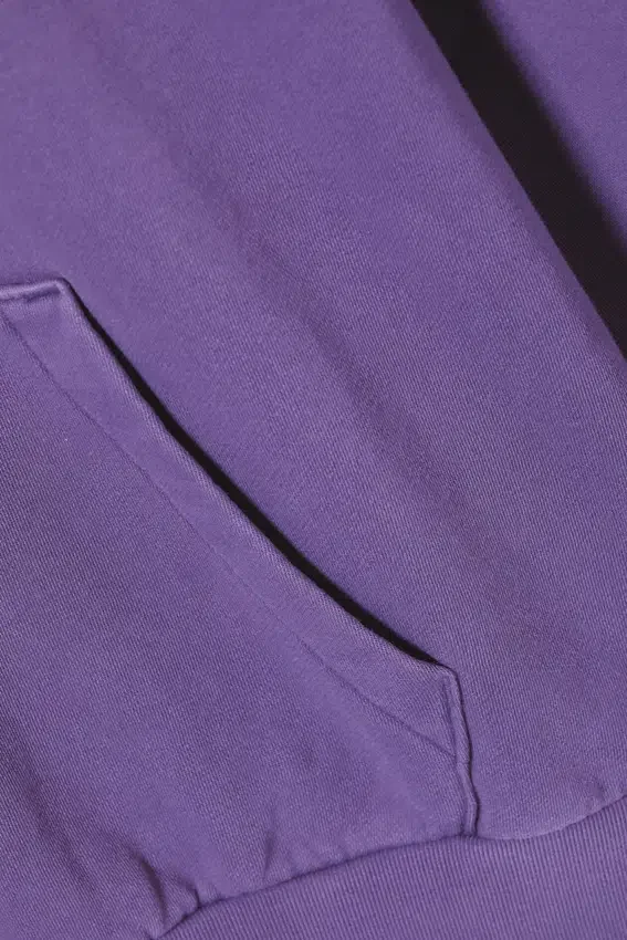 Sudadera con capucha de corte holgado – Morada Sudadera con capucha de corte holgado – Morada