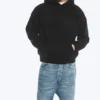 Sudadera con capucha de corte holgado – Negro Sudadera con capucha de corte holgado – Negro