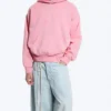 Sudadera con capucha de corte holgado – Rosa lavado Sudadera con capucha de corte holgado – Rosa lavado