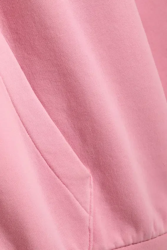 Sudadera con capucha de corte holgado – Rosa lavado Sudadera con capucha de corte holgado – Rosa lavado